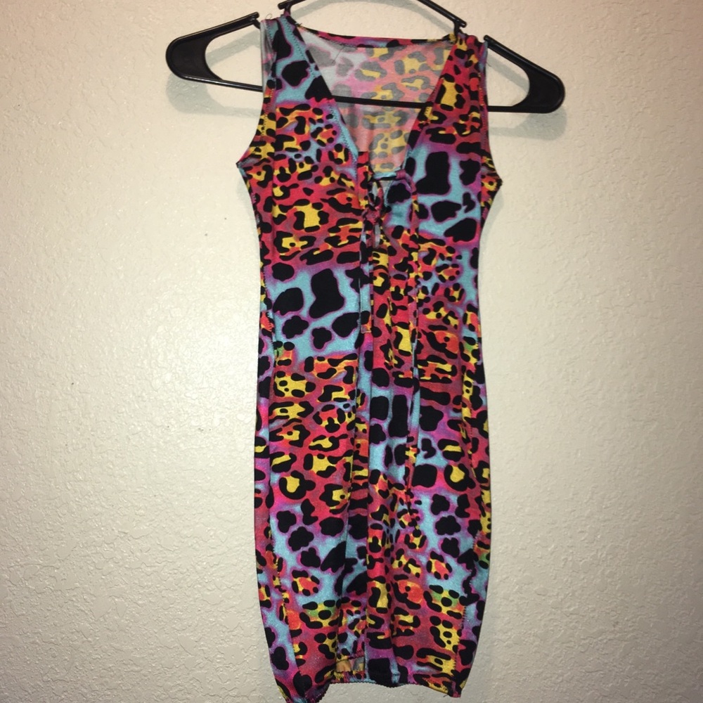 Spandex Animal Print Dress- custom made for me